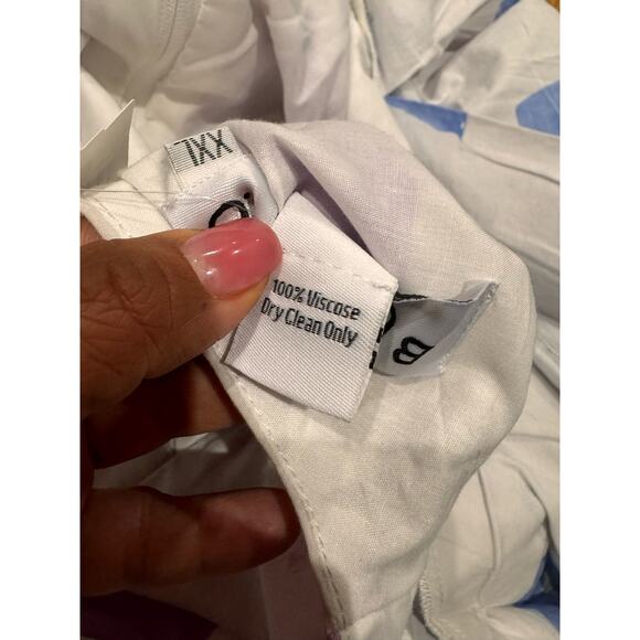 Busayo Ajala Square Batik hand Printed Cotton Maxi Dress size XXL/ US 18 - Picture 11 of 14